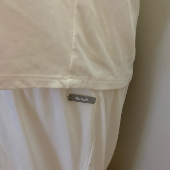 Bench | White Elastic Waist Tiered Dress - Picture 5 of 9